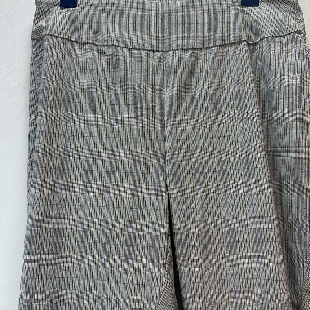 JENNA ROSE Gray plaid pants NWT Size M - Picture 3 of 10